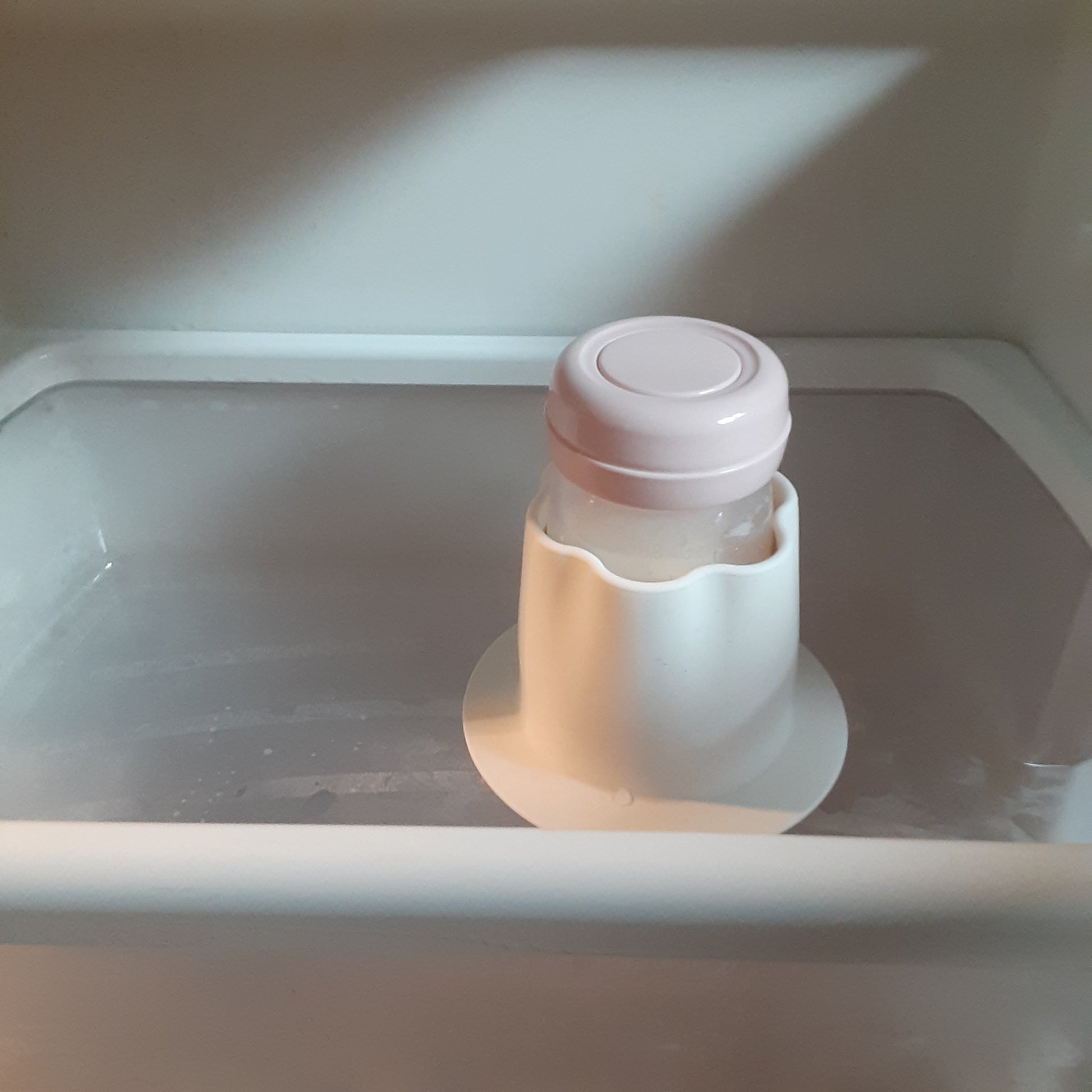 baby bottle container and baby bottle storage in the fridge